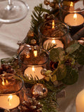 Dibor eucalyptus and cinnamon four tealight holders (British brand)