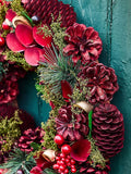 Dibor Cluster Berries wreath 30cm, imported from the UK