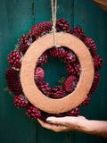 Dibor Cluster Berries wreath 30cm, imported from the UK