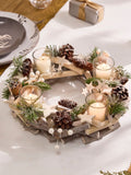 Dibor Nordic centrepiece tealight holder 30cm - British product