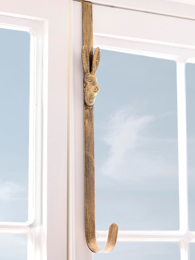 Dibor hare design wreath hanger H31cm (British brand)