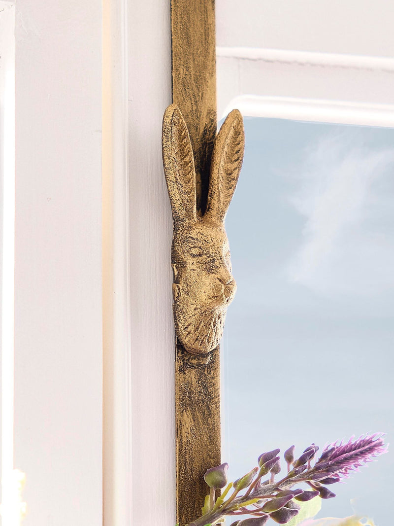 Dibor hare design wreath hanger H31cm (British brand)