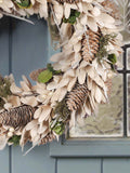 Dibor Islington door wreath 40cm - British product