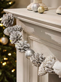 Dibor Christmas garland frosted 120cm, UK version