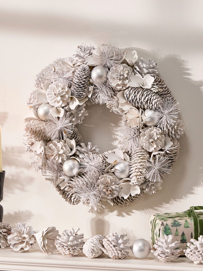 Dibor Christmas garland frosted 120cm, UK version