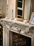 Dibor Christmas garland frosted 120cm, UK version