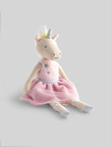 Next JoJo Maman Bébé Pink Unicorn Ragdoll Toy 31x15x15 cm- Buy online at McGrocer