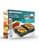 Next Daewoo Stainless Steel 180 Degree Mini Panini Press- Buy online at McGrocer