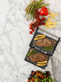 Daewoo stainless steel mini panini press, imported from the UK