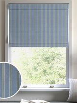 Next Meliora Blue Made to Measure Roman Blind- Buy online at McGrocer