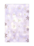 Something Different lilac gemstone crystal advent calendar - British product