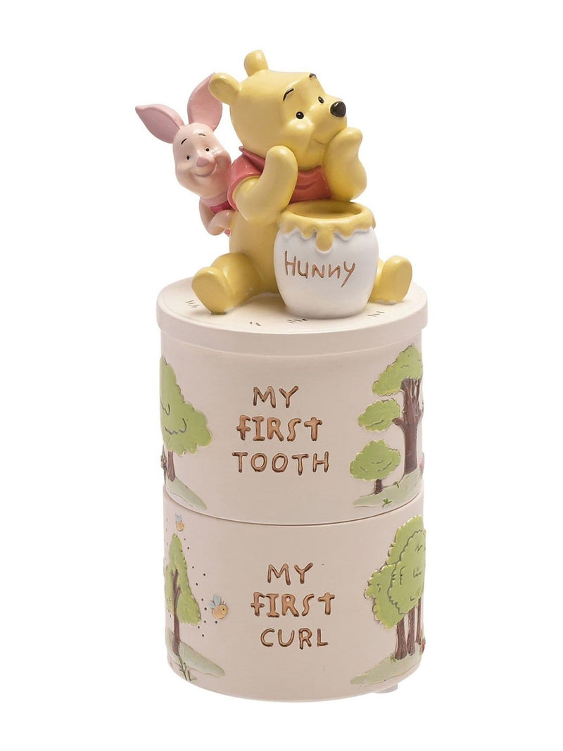 Widdop Disney Winnie the Pooh trinket box set, imported from the UK