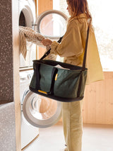 Next Joseph Joseph Dark Green Hold-All Outdoor 45L Collapsible Laundry Basket- Buy online at McGrocer