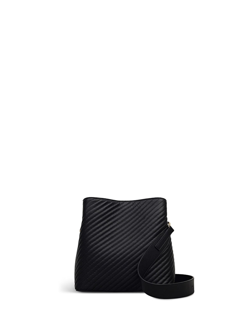 Radley black quilted cross-body bag medium, UK version