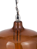 Pacific Amber glass pendant ceiling light, imported from the UK