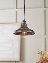 Next Pacific Antique Brass Ellis Café Metal Pendant Ceiling Light- Buy online at McGrocer