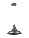Pacific Ellis café pendant light antique brass finish (British brand)