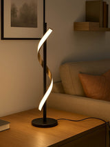 Next Eglo Conaprato Black Brushed Brass Modern Table Lamp- Buy online at McGrocer