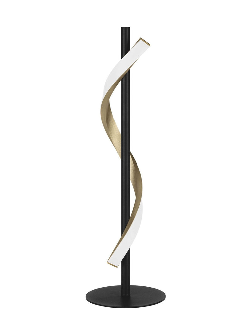 Eglo Conaprato modern LED table lamp black brass - British product