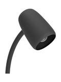 Eglo Black Carlo modern steel desk lamp, imported from the UK