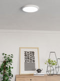 Eglo Fueva 6-Z smart white ceiling light (British brand)
