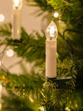 Lights4fun Christmas tree clip-on candle lights 50 LED, imported from the UK