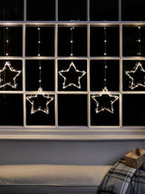 Next Lights4fun Osby Star Curtain Light with 100 Warm White LEDs- Buy online at McGrocer