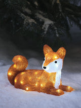Next Lights4fun 25cm Light Up Christmas Fox LED 3D Figure- Buy online at McGrocer