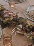 Lights4fun pre lit autumn winter garland 2m - British product