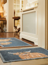 Next Hug Rug Navy Highland Doormat 65cm x 85cm- Buy online at McGrocer