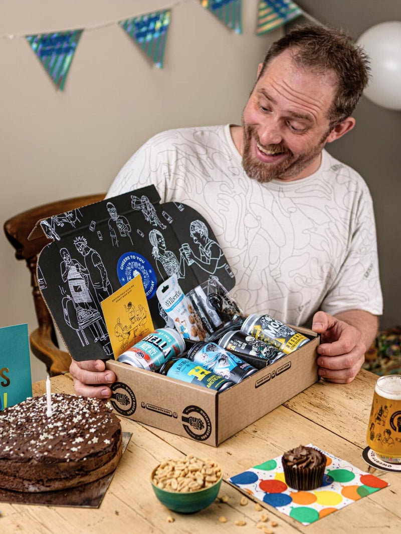 Cheers Dad craft lager gift hamper 2.2kg, imported from the UK