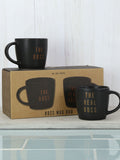 Kimm & Miller mug set and frother - British product