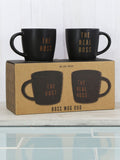 Kimm & Miller mug set and frother - British product