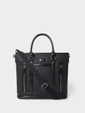 Osprey London black waxed canvas and leather large workbag, UK version