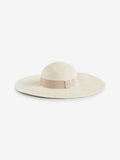 BOSS Natural Virgy raffia oversized sun hat - British product