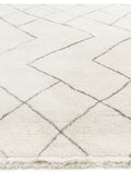 Asiatic Rugs grey washable Berber wool rug - British product