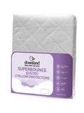 Downland Superbounce pillow protector pair 48x74cm, UK version