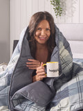 Downland coverless duvet 10.5 tog printed check (British brand)