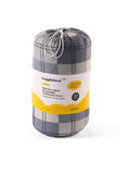 Downland coverless duvet 10.5 tog printed check (British brand)