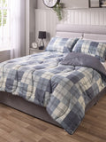 Downland coverless duvet 10.5 tog printed check (British brand)