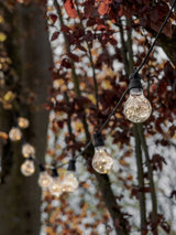 Next Garden Trading Black Festoon Lights Classic Extendable 20 Bulbs- Buy online at McGrocer
