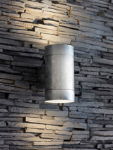 Next Garden Trading St Ives Silver Up & Down Outdoor Wall Light- Buy online at McGrocer