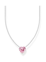 Next Thomas Sabo Pink Necklace With Heart Shaped Pendant- Buy online at McGrocer