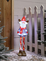 Next Lit Candy Cane Leg Reindeer Christmas Decoration 70cm- Buy online at McGrocer