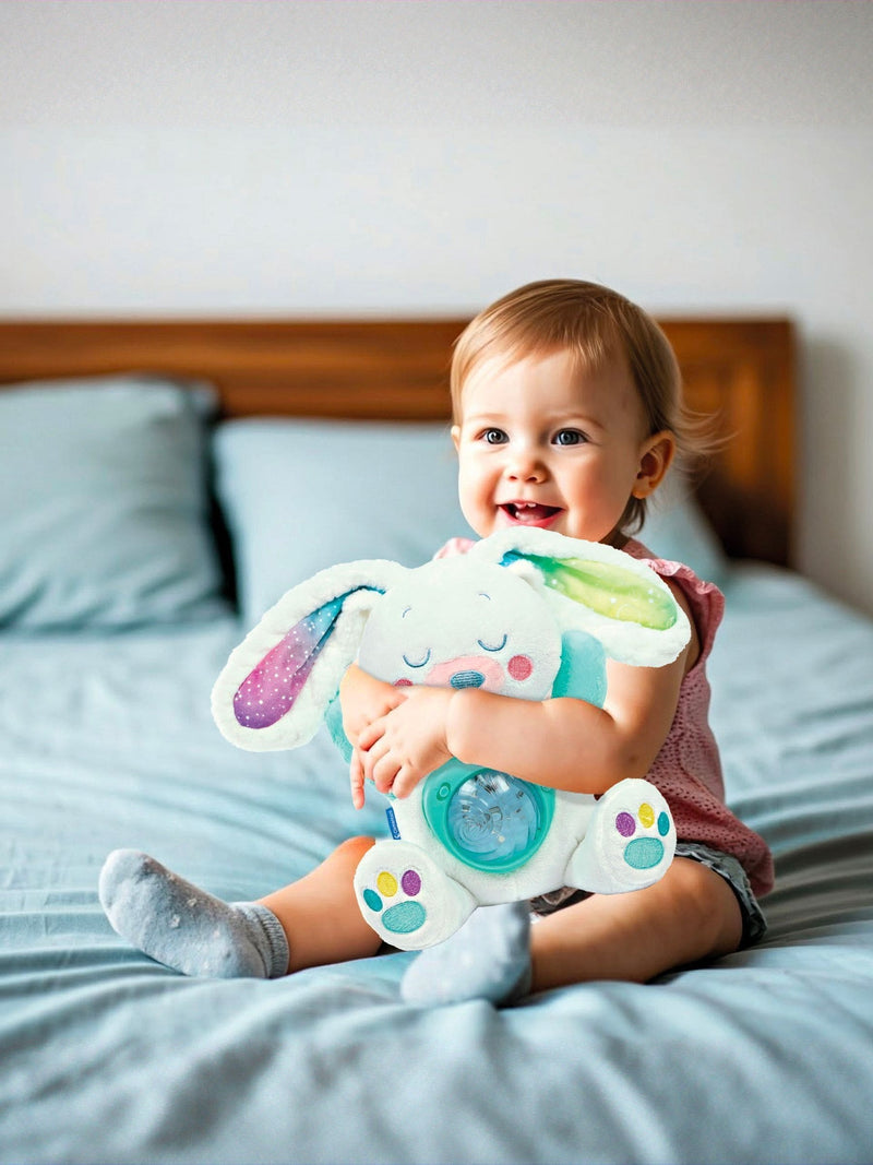 Clementoni soft bunny Northern Lights projector (British brand)