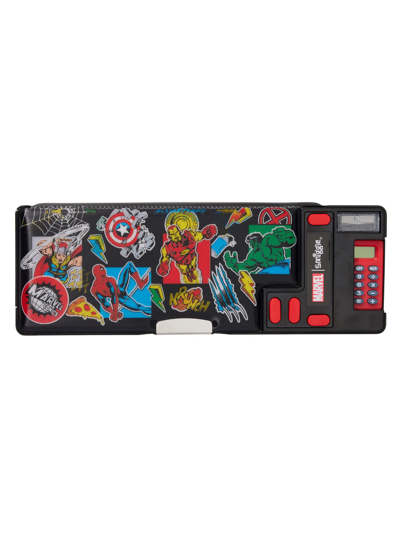 Smiggle Black Marvel Pop Out pencil case - British product