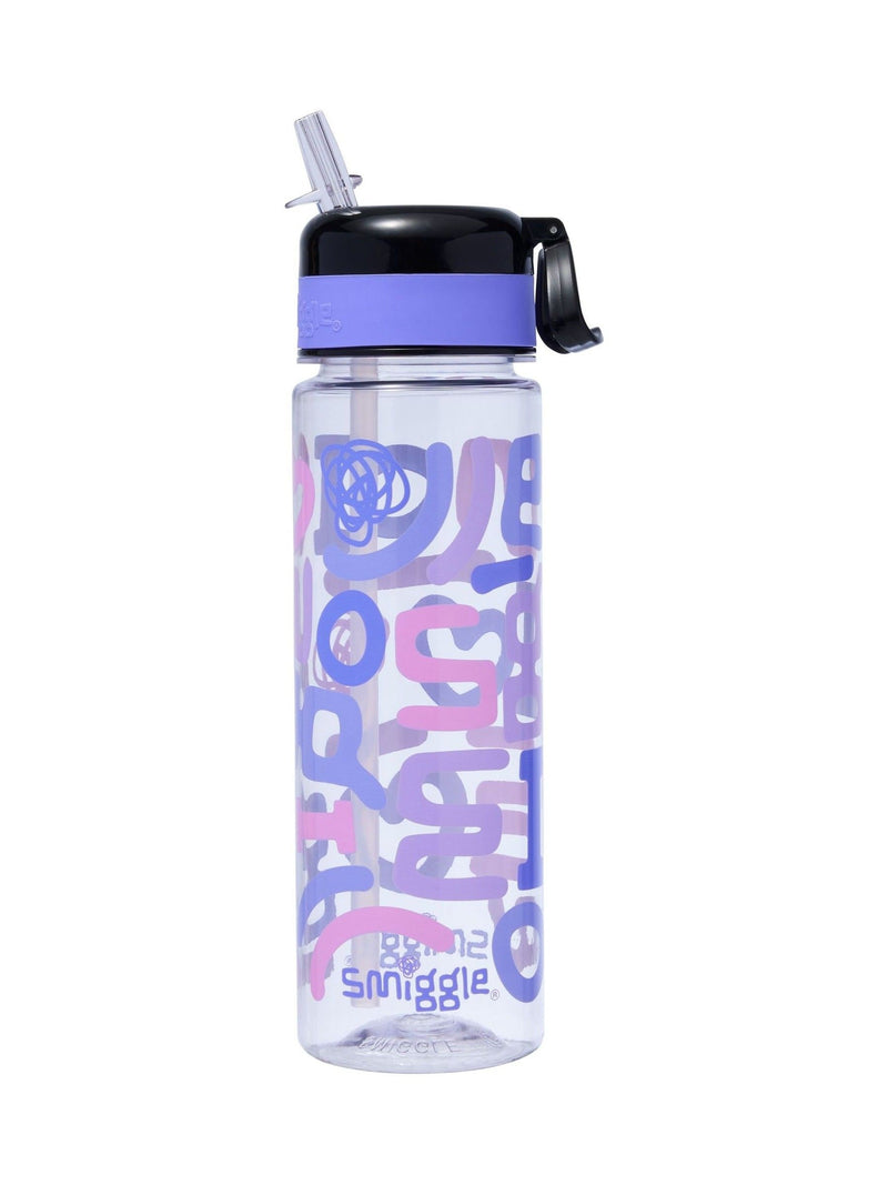 Smiggle Purple Smiggler drink bottle 650ml, UK version
