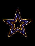 Premier Decorations flashing Flexibright star with 248 LEDs, imported from the UK