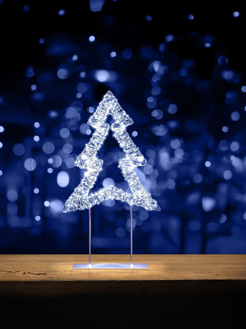 Premier Decorations 45cm table top tree with 720 LEDs (British brand)