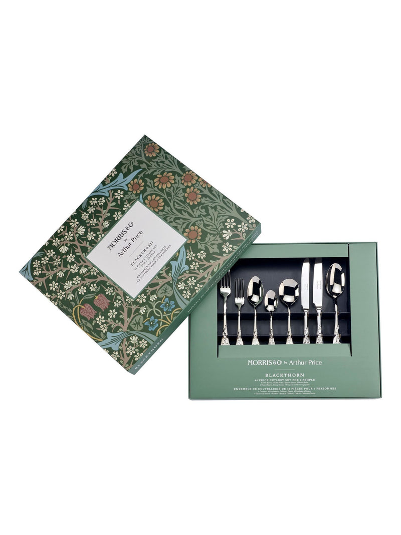 Arthur Price Blackthorn cutlery set, 44 piece, imported from the UK